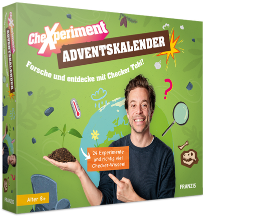 CheXperiment Adventskalender - Forsche und entdecke mit Checker Tobi