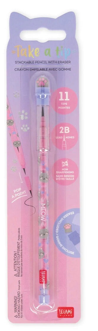 Legami Bleistift mit 11 Tips Katze