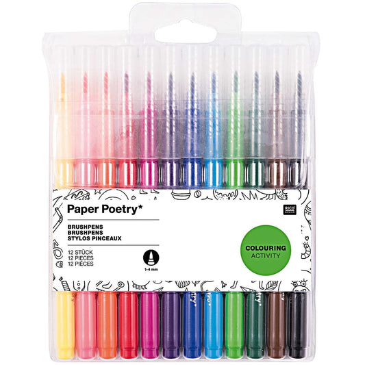 Rico Design Paper Poetry Brushpens