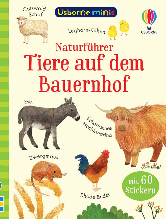 Usborne Minis - Tiere auf dem Bauernhof