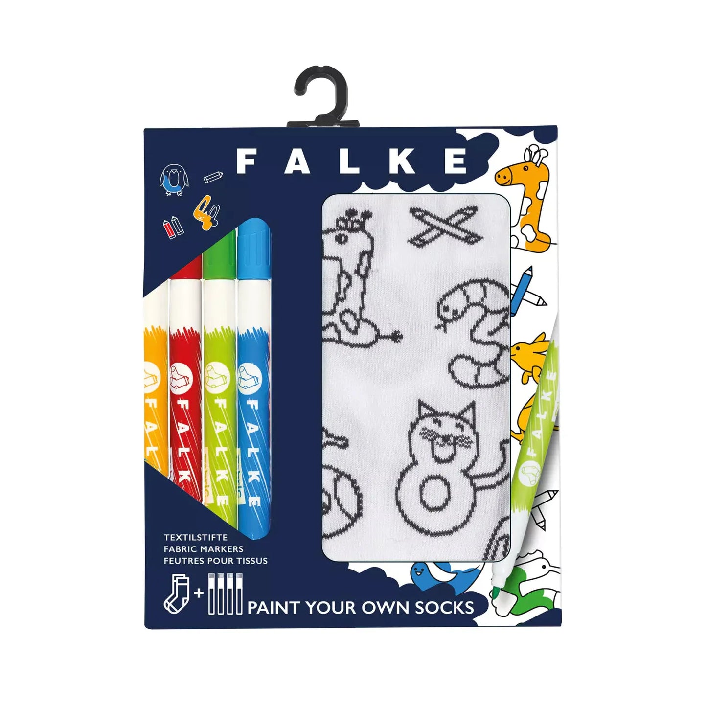 Falke - Strümpfe zum bemalen weiß
