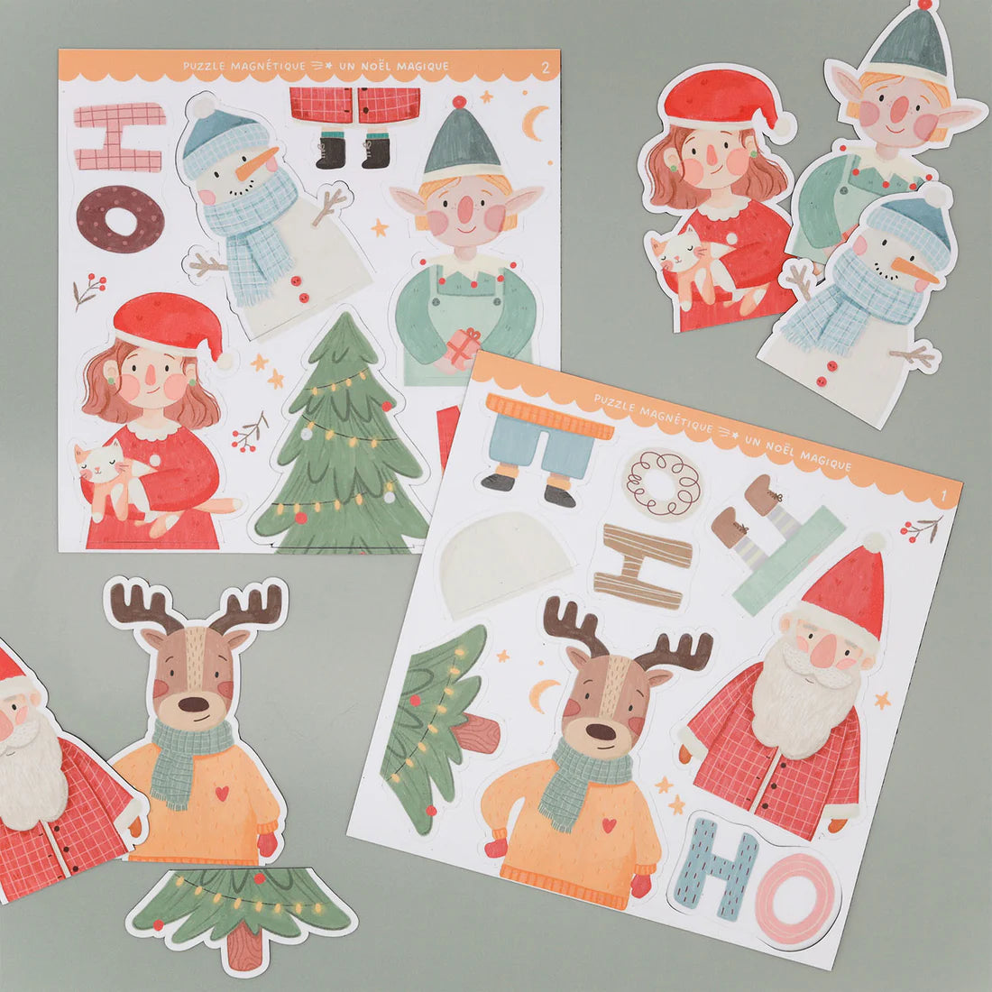 Ferflex Magnet Puzzle Weihnachten