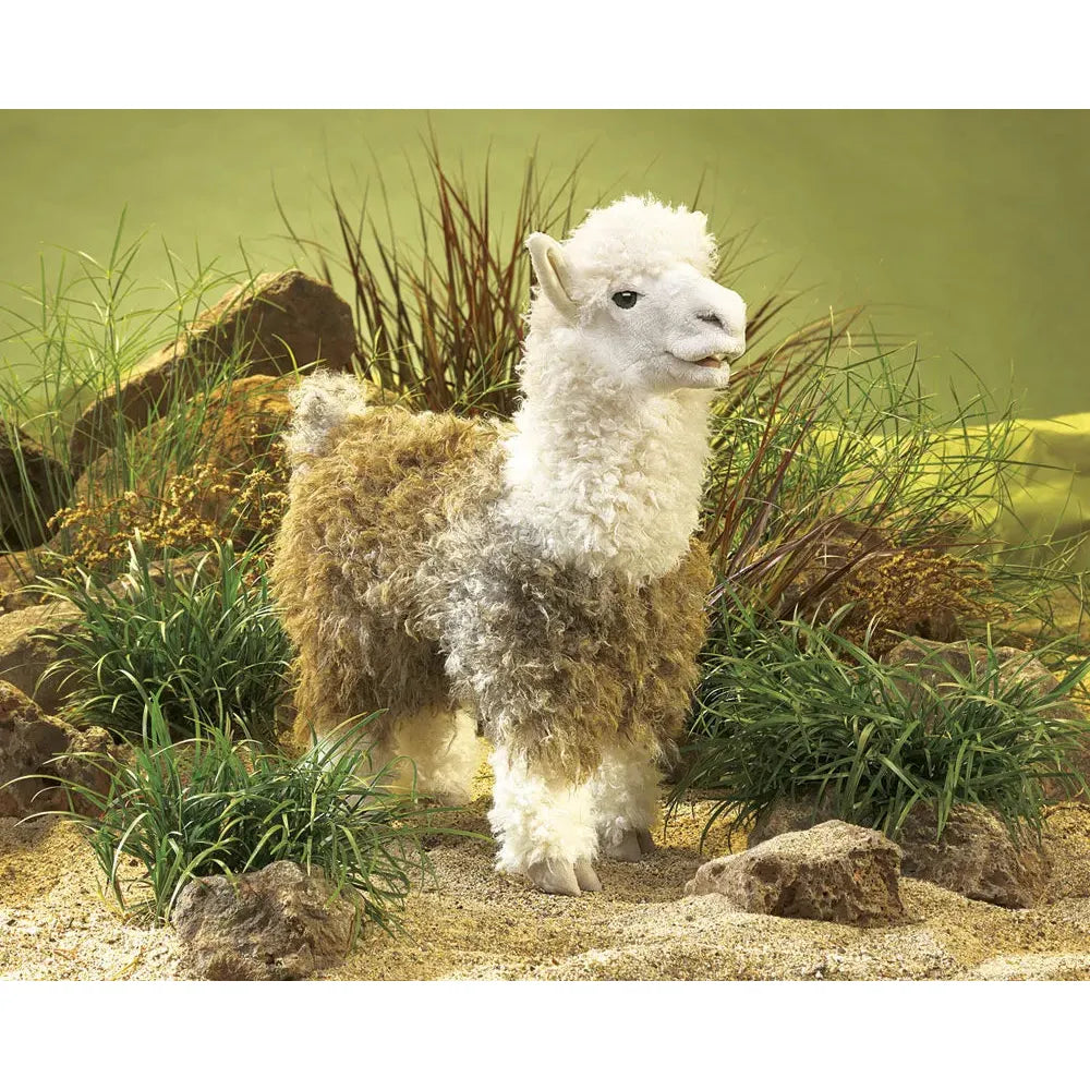 Folkmanis Jochen Heil Handpuppen Alpaca