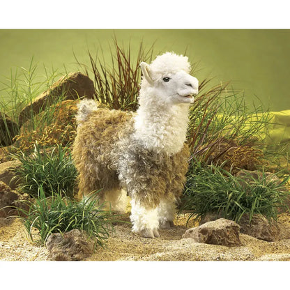 Folkmanis Jochen Heil Handpuppen Alpaca