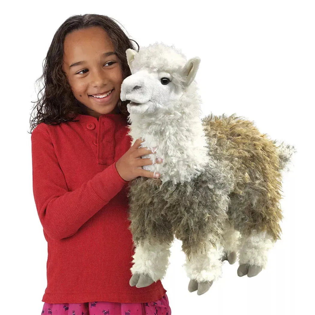 Folkmanis Jochen Heil Handpuppen Alpaca