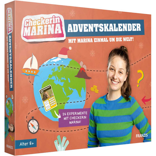 Franzis Checkerin Marina Adventskalender mit 24 Experimenten