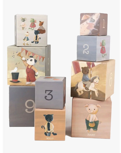 Egmont Toys Stapelwürfel kleine Freunde