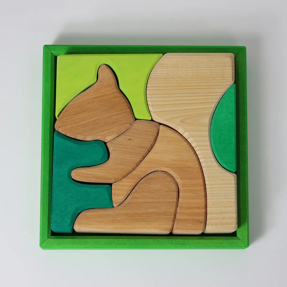 Grimms Bauspiel Grün Eichhörnchen