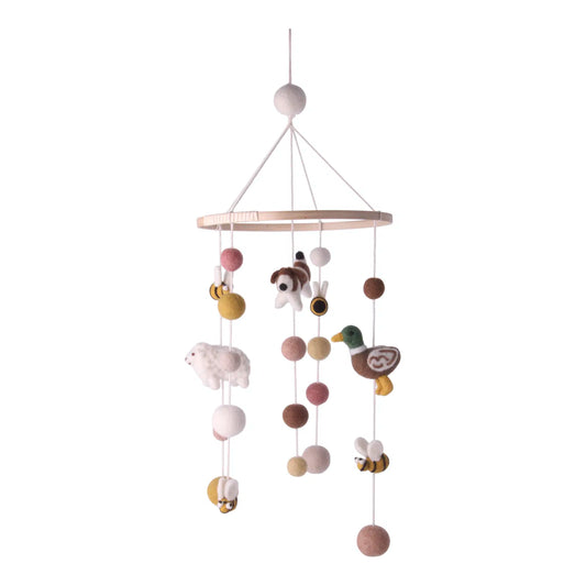 Gry & Sif Filz Mobile Bauernhof