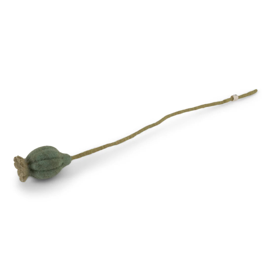 Gry & Sif Filzblume Poppy Seed Head - Mohnkopf