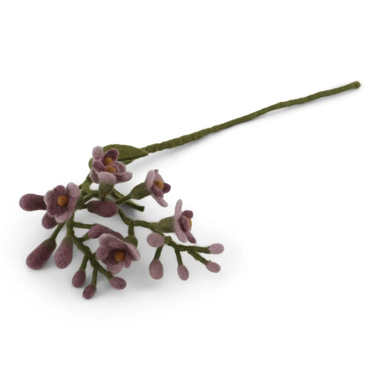 Gry & Sif Filzblumen Blauregen „Dusty Purple“ XL