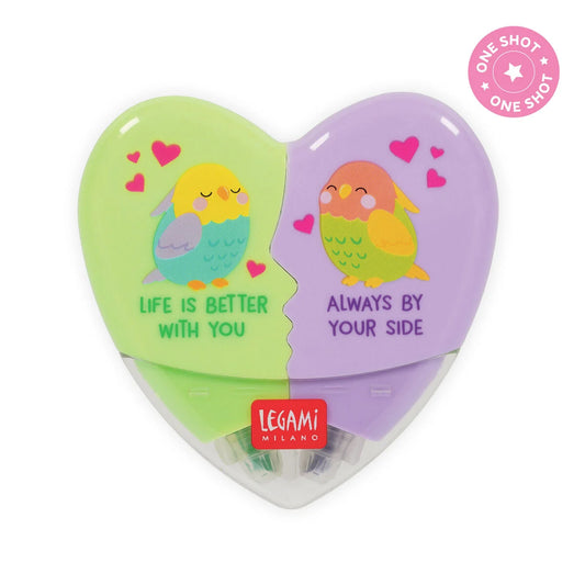Legami 2-in-1-Textmarker - Heartlighter