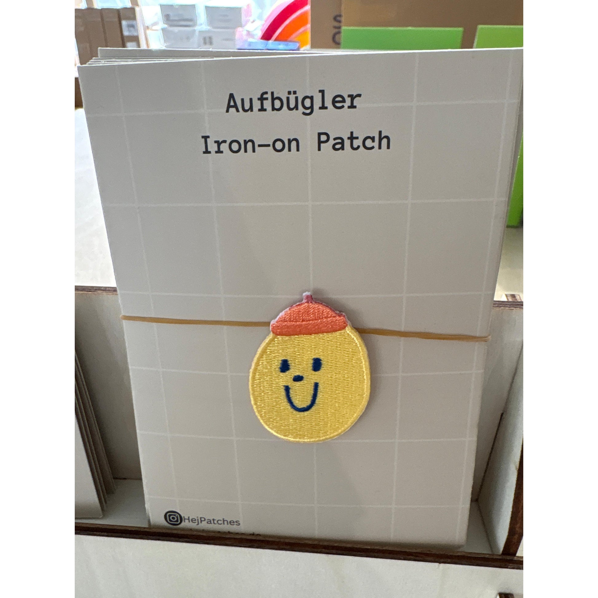HejPatches Aufbügler Coole Zitrone