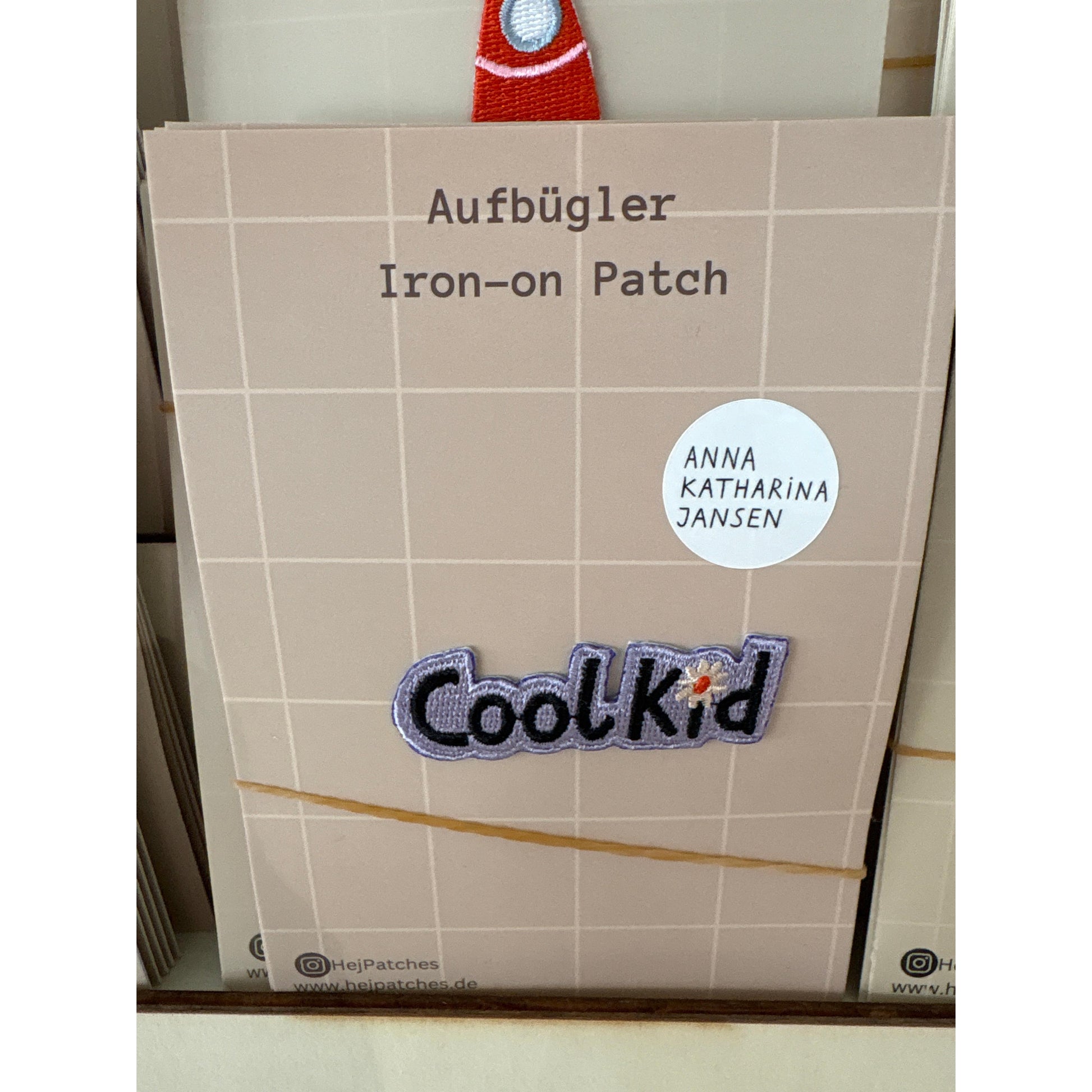 HejPatches Aufbügler Coolkid Anna Katharina Jansen