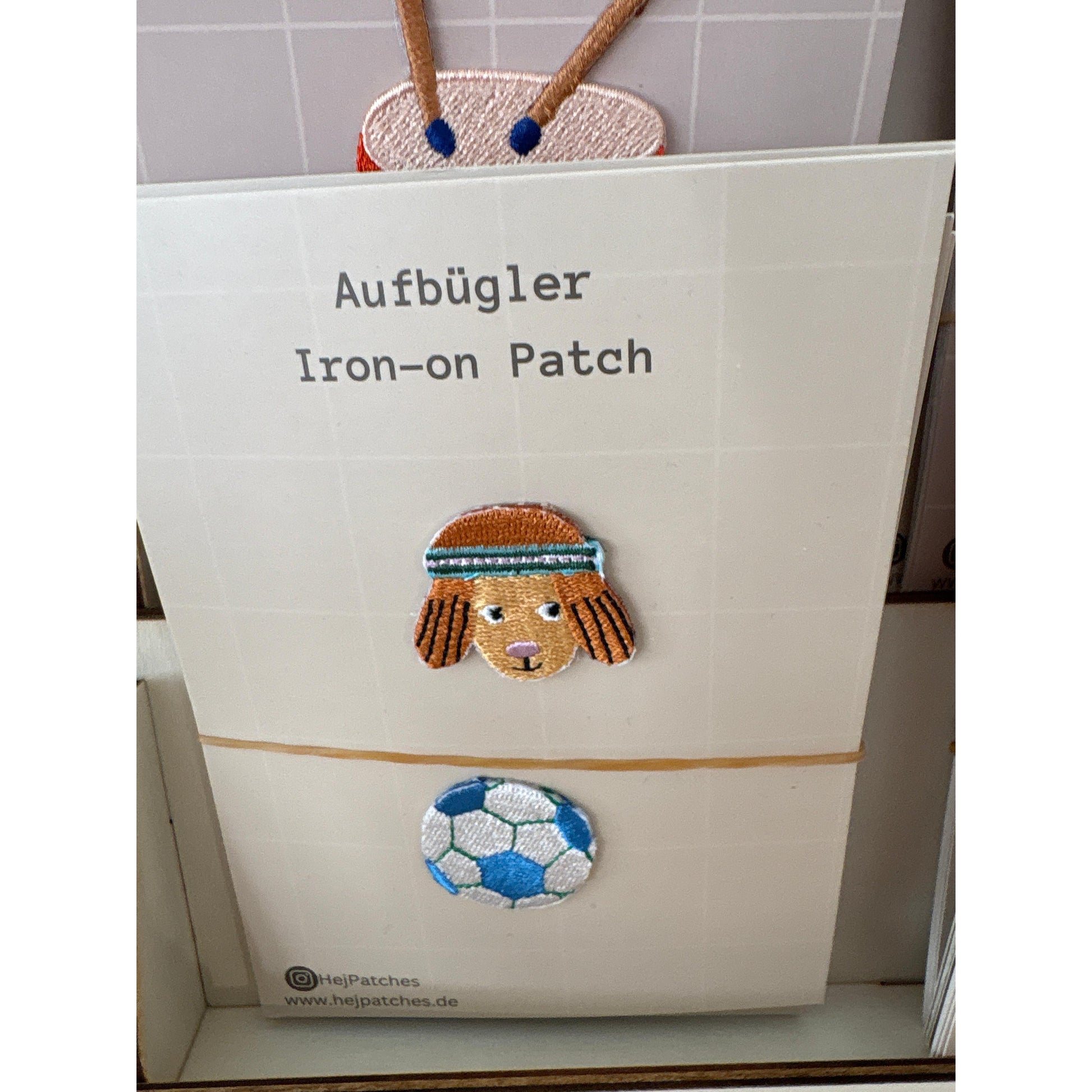 HejPatches Aufbügler Fußballspieler