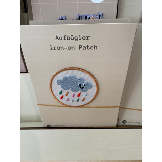 HejPatches Aufbügler Regenwolke