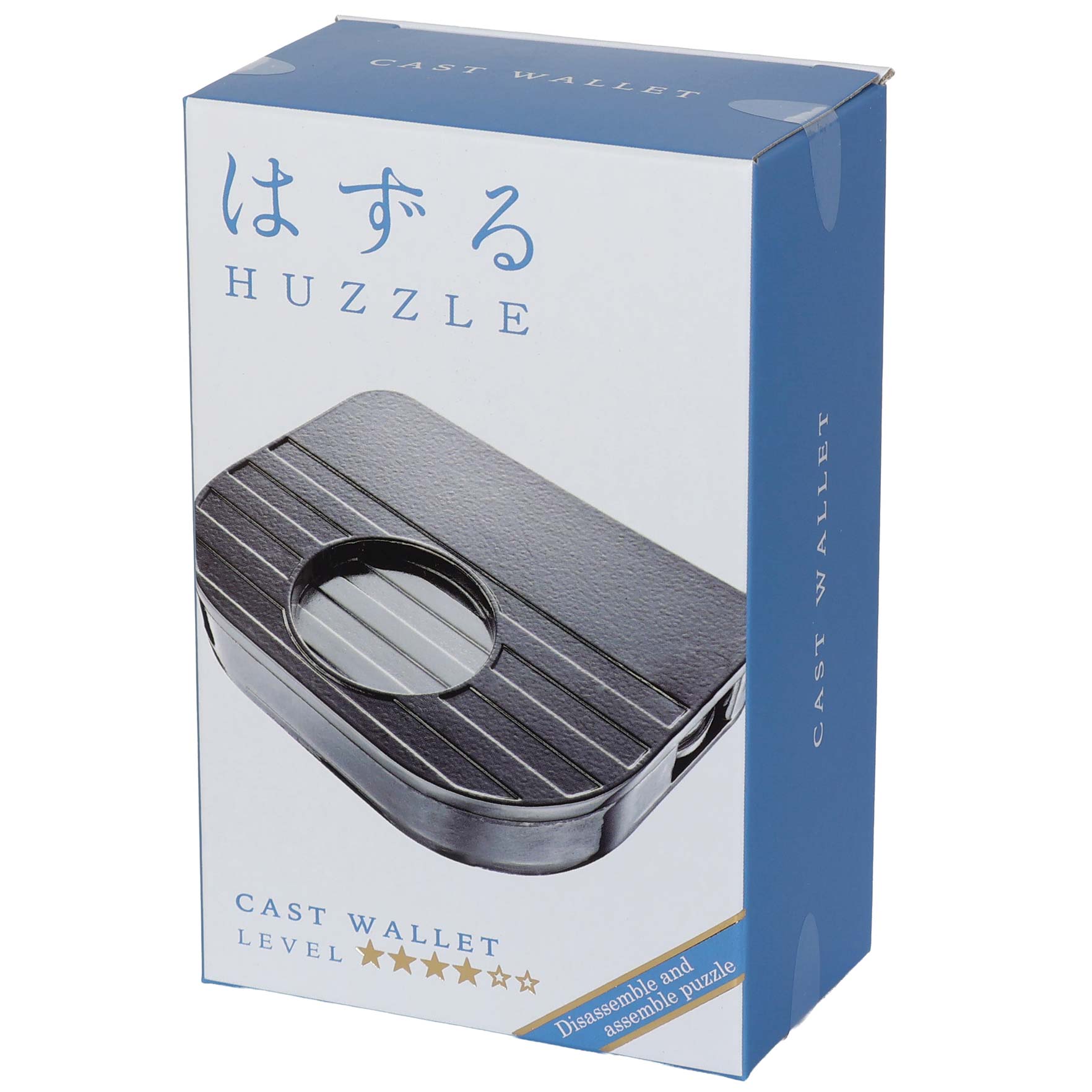 Huzzle Cast Wallet Metall Puzzle