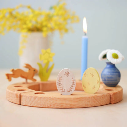 Grimms Steckfigur Eier Duo Ornament