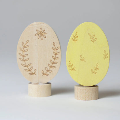 Grimms Steckfigur Eier Duo Ornament