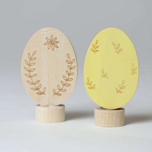 Grimms Steckfigur Eier Duo Ornament