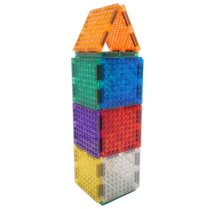 Cleverclixx Magnetbausteine Tiles Pack Intense 16 Teile