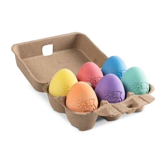 Malfix Straßenkreide in Eierform