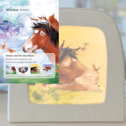 Toverlux vier Silhouetten Hrókur und die Himmelsleiter