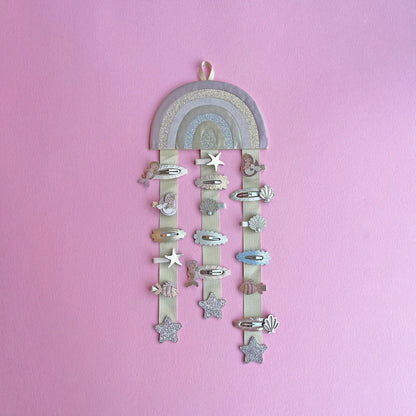 Mimi und Lula Pink rainbow wall hanger