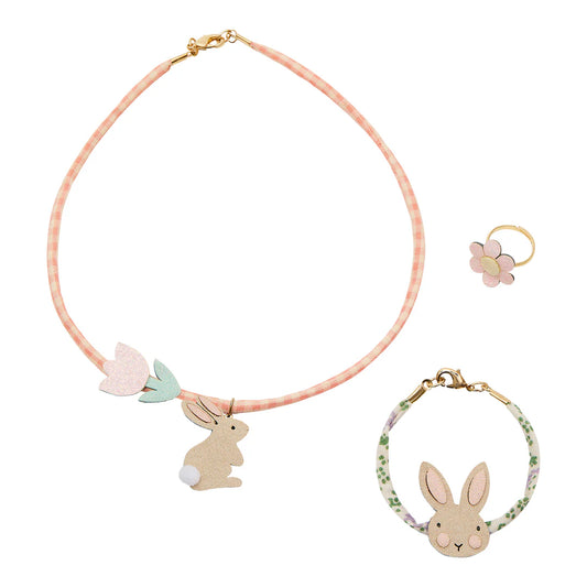 Mimi und Lula Bunny jewellery set