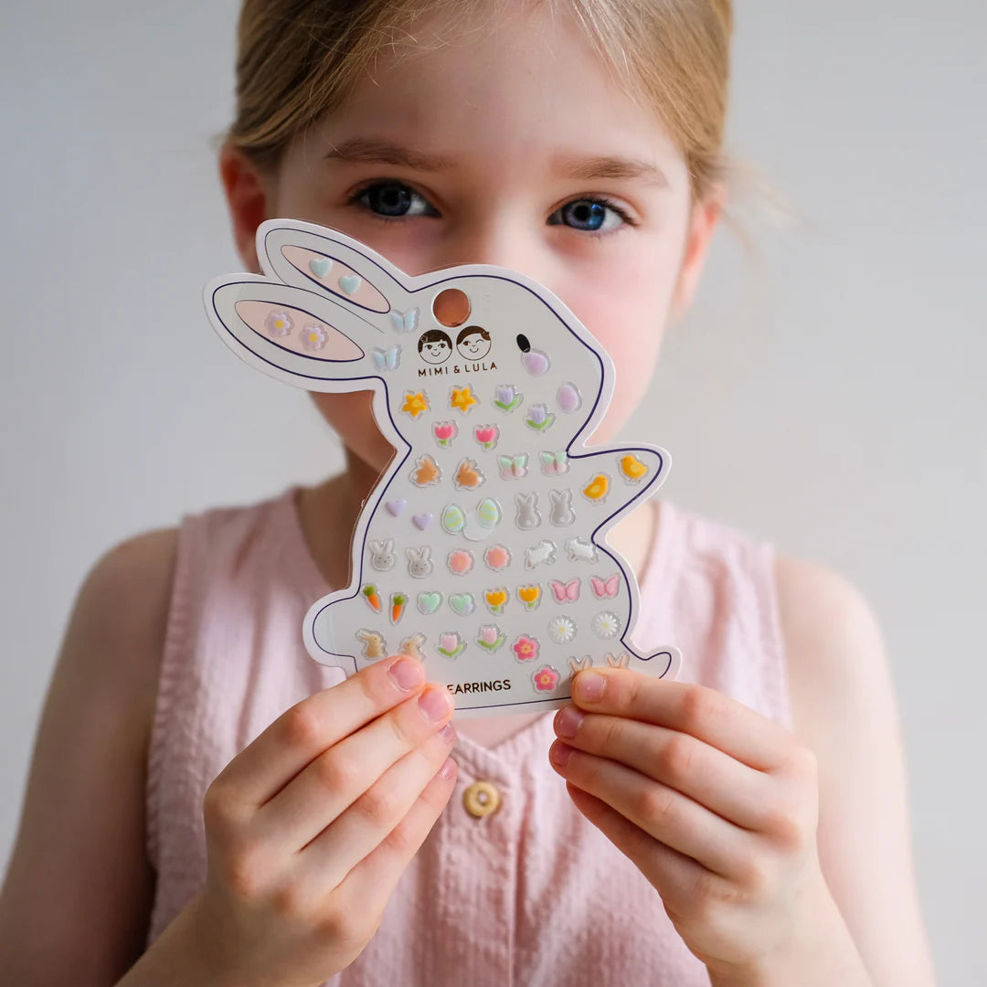 Mimi und Lula Easter Stick on earrings