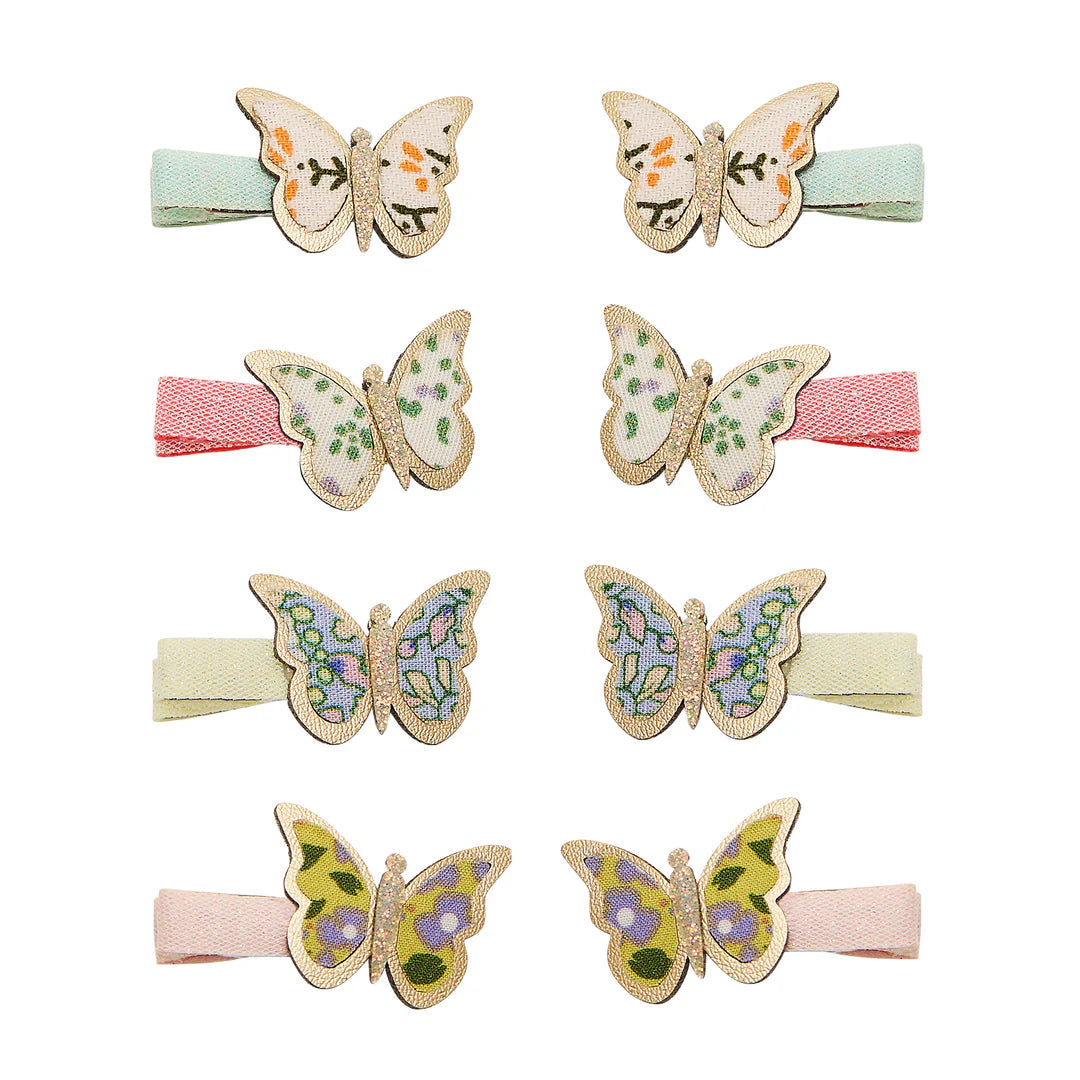 Mimi und Lula Floral butterfly mini Clips