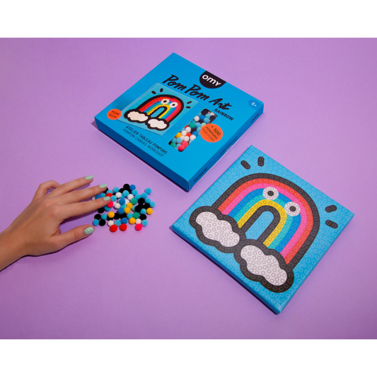 Omy PomPom Art Rainbow