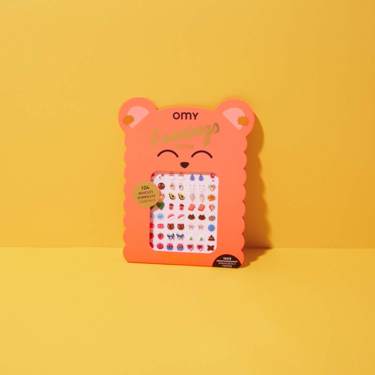 Omy Earrings Kawaii Klebe-Ohrringe