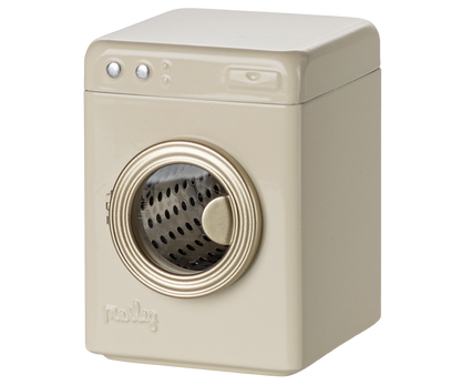 Maileg Waschmaschine Maus off white