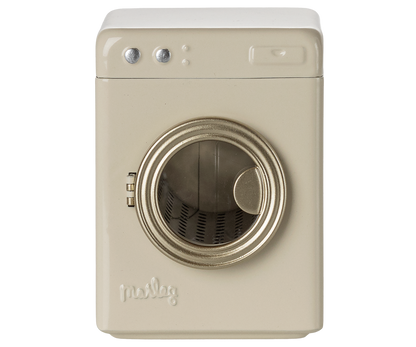 Maileg Waschmaschine Maus off white