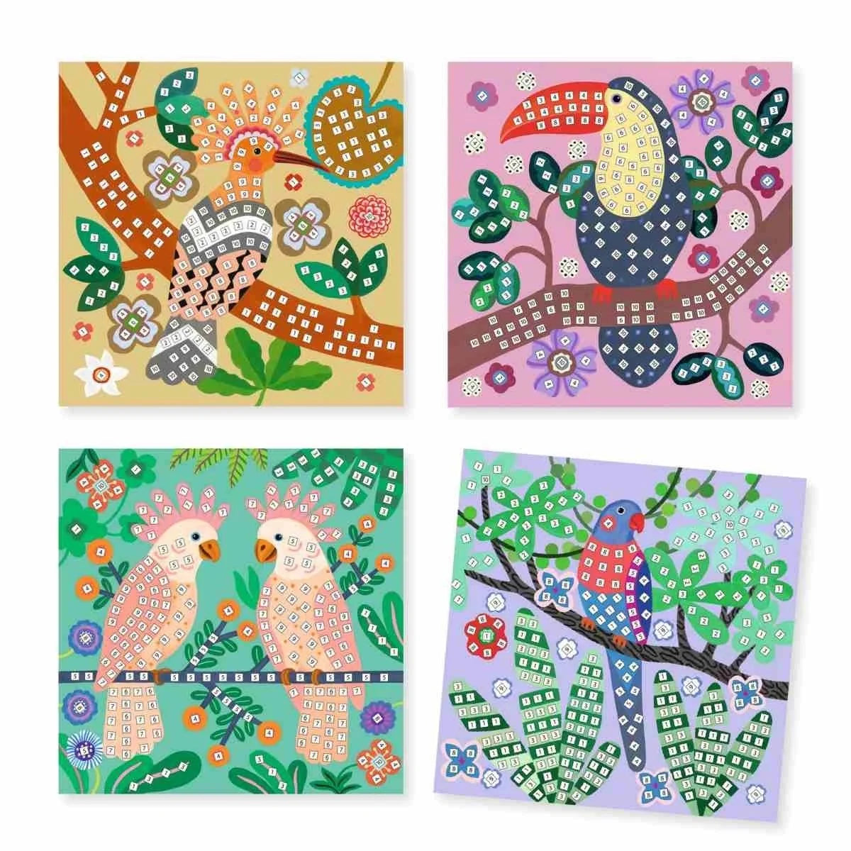 Djeco Mosaiques Blätterdach