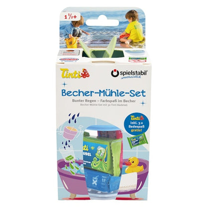 Spielstabil Becher- Mühle-Set