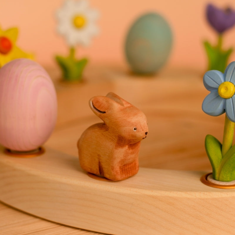BumbuToys Steckfigur Festtagsring Hase