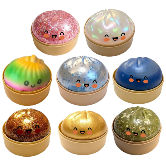 Squishy Dumpling 9 cm - verschiedene Farben