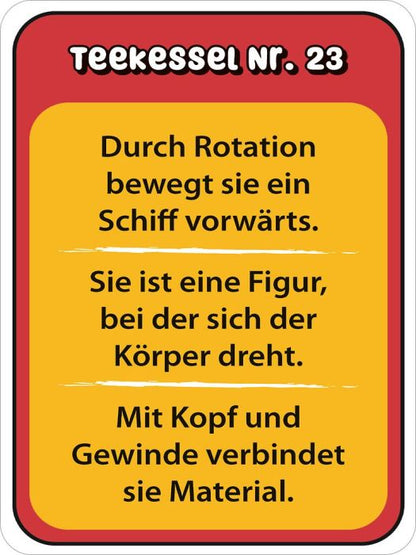 Moses Rätselsnacks Teekesselchen