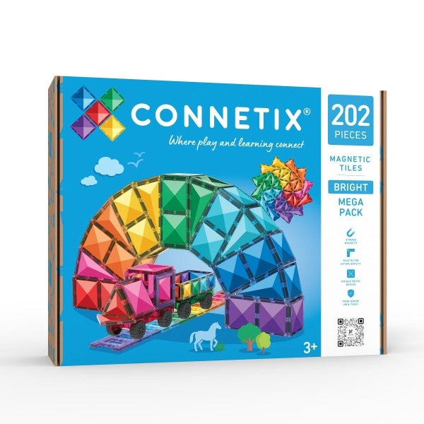Connetix Magnetbausteine Bright Mega Pack 202 Teile