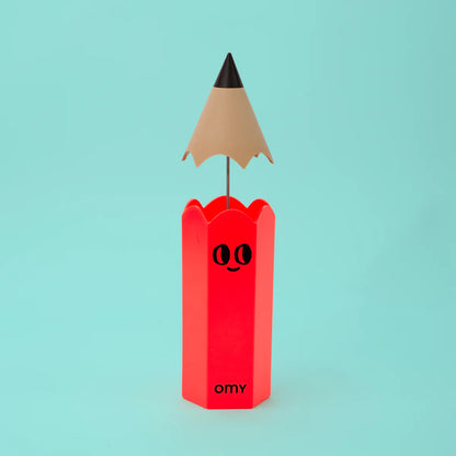 Omy Pencil Box Riesen-Stiftehalter Neon