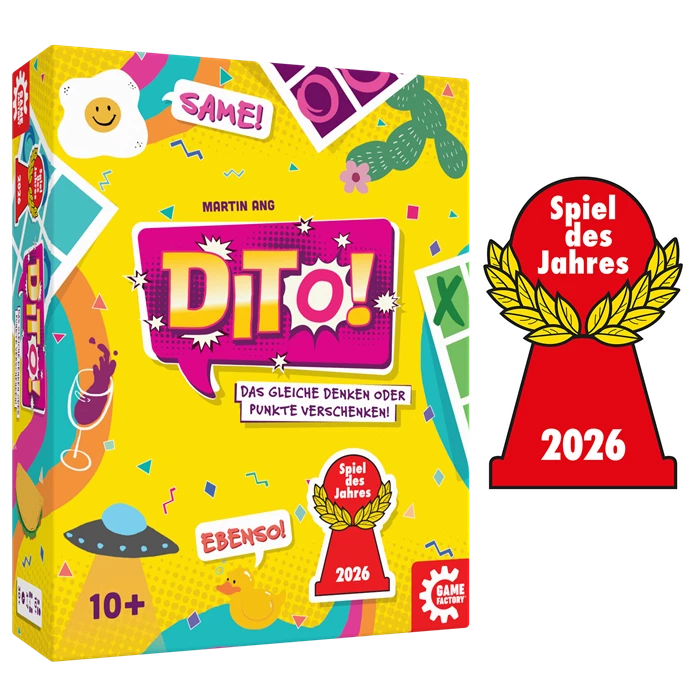 GameFactory Dito! Das Spiel des Jahres 2026