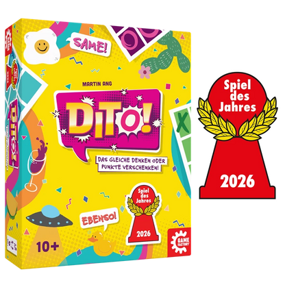 GameFactory Dito! Das Spiel des Jahres 2026