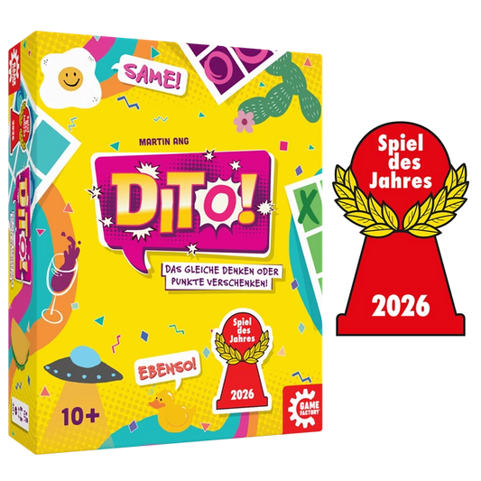 GameFactory Dito! Das Spiel des Jahres 2026