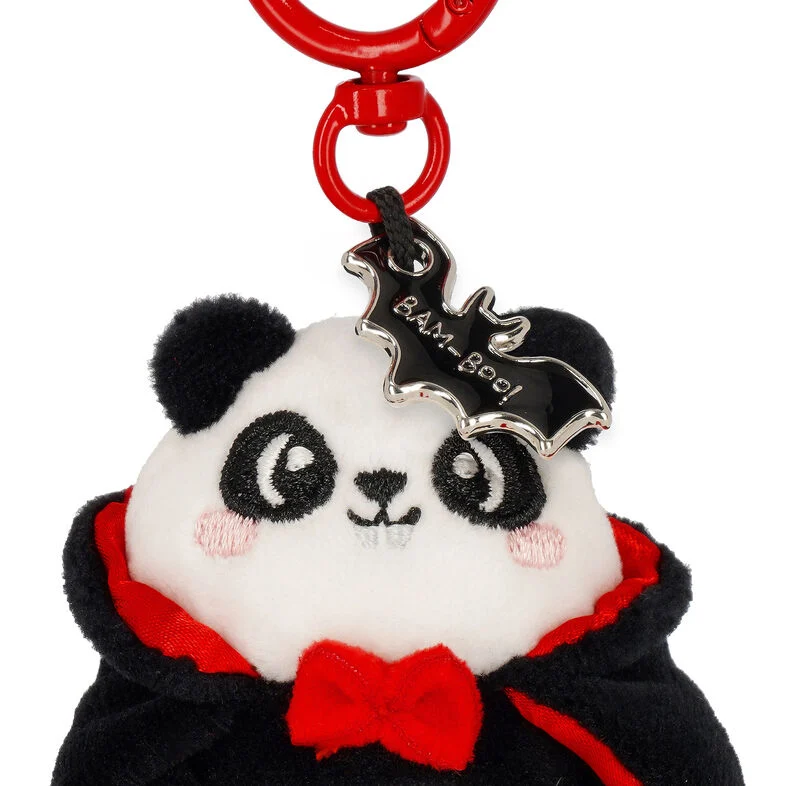 Legami Panda-Plüsch-Schlüsselanhänger "Bam-Boo!" Halloween - Tiny Super Soft!
