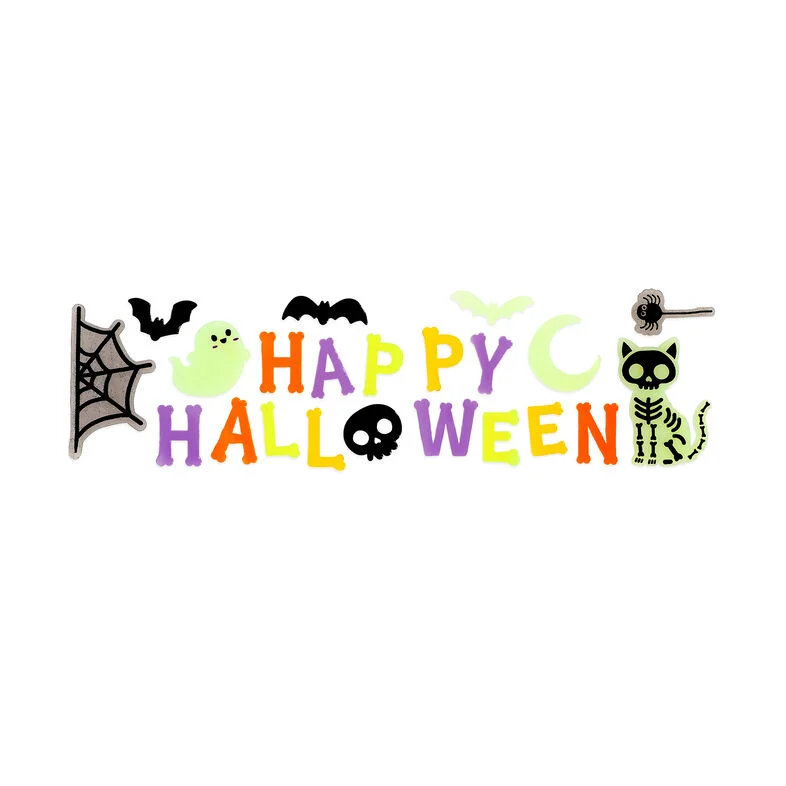 Legami Set mit Gel-Fensteraufklebern - Windo-Glow - Happy Halloween