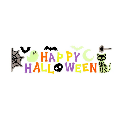 Legami Set mit Gel-Fensteraufklebern - Windo-Glow - Happy Halloween