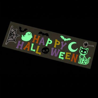 Legami Set mit Gel-Fensteraufklebern - Windo-Glow - Happy Halloween