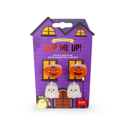 Legami Halloween Set aus 4 Mini-Haarclips - Clip Me Up!